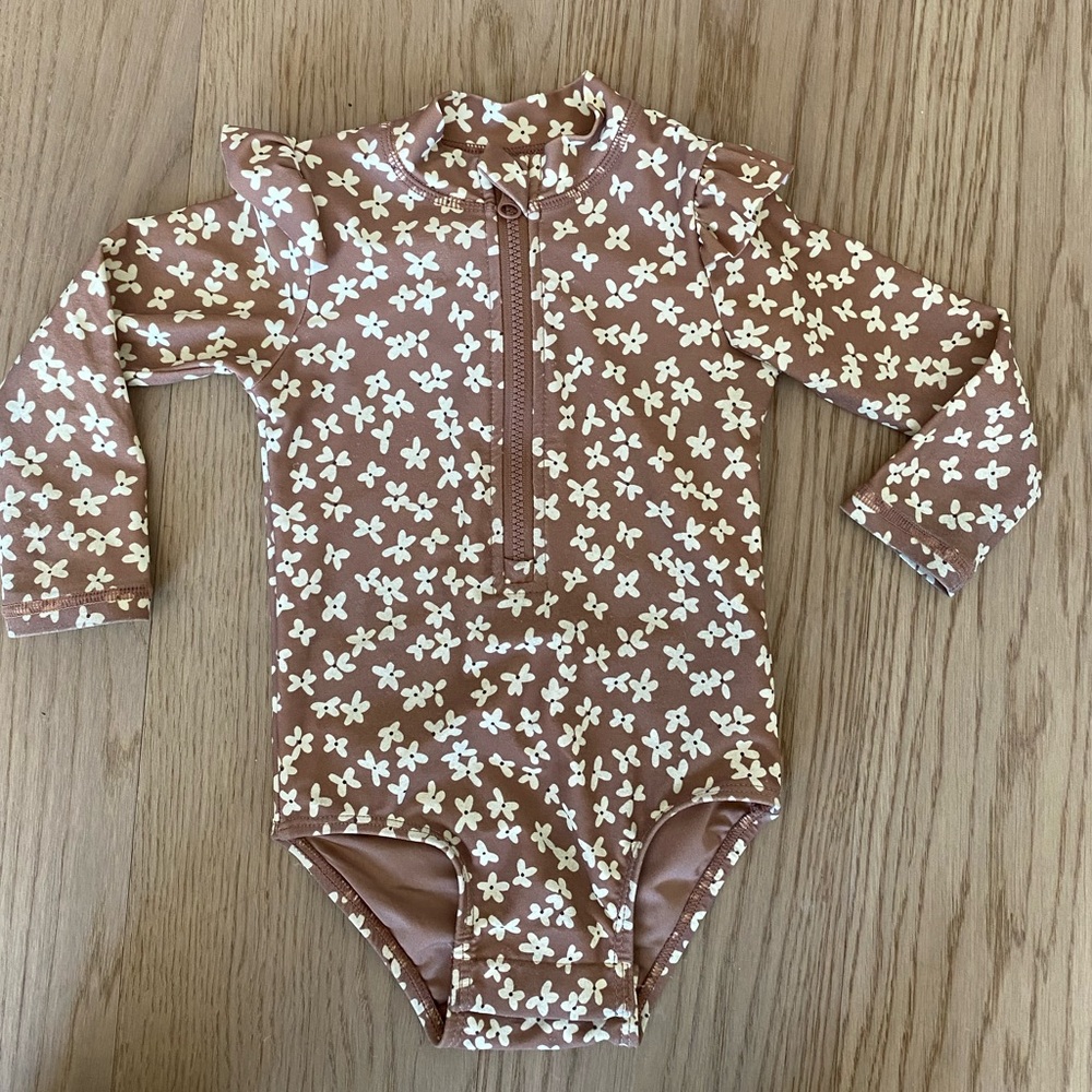 Quincy Mae swimsuit baby girl